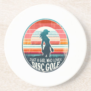 Womens Disc Golf - Frisbee Golf Female Coaster