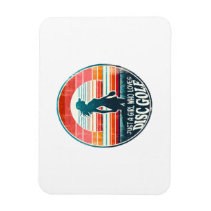 Womens Disc Golf - Frisbee Golf Female  Magnet