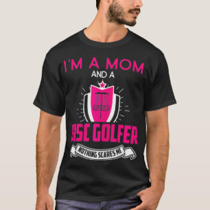 Womens Disc Golf Mom  Funny Mother Disc Golfing Sp T-Shirt