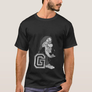 Womens Disney Snow White And Seven Dwarfs Grumpy V T-Shirt