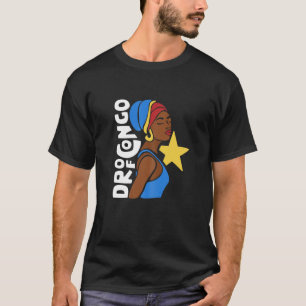 Womens DRC Democratic Republic Congo African Herit T-Shirt