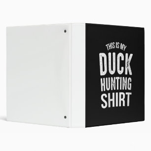 Womens Duck Hunting Gift My Dog Walking Binder