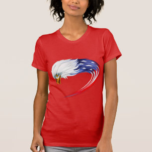 Women's Eagle Flag T-Shirt