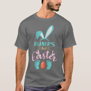 Womens Easter Pregnancy Announcement Easter  T-Shirt