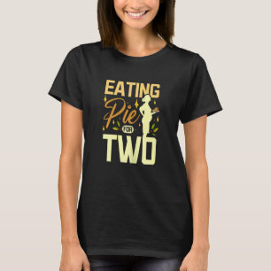 Womens Eating pie for two T-Shirt