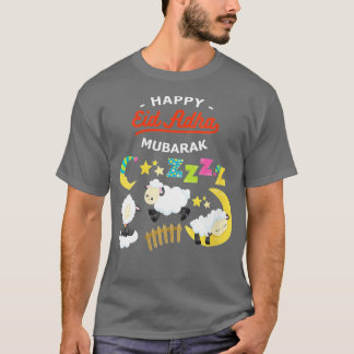Womens Eid Al Adha Eid Mubarak Happy Eid Day Musli T-Shirt