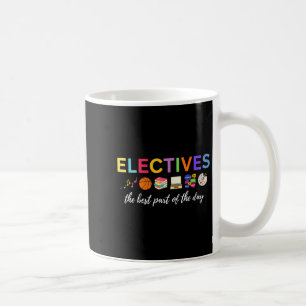 Womens Electives The Part Of The Day V-neck  Coffee Mug