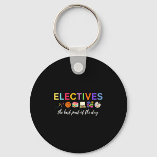 Womens Electives The Part Of The Day V-neck  Keychain