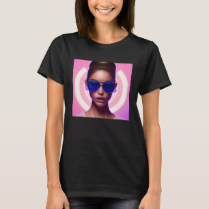 Womens Elf Costume Polygel Colours Travel Sunset C T-Shirt