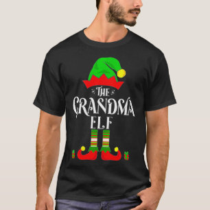 Womens Elf Family Matching Christmas Pajamas I'm T T-Shirt