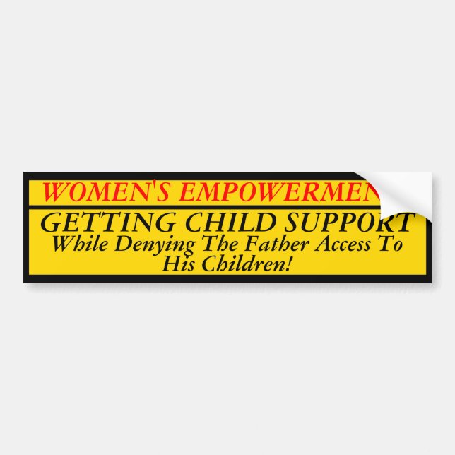 Women's Empowerment! Bumper Sticker (Front)