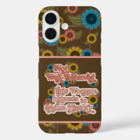 Women's Empowerment Retro 60s and 70s Floral