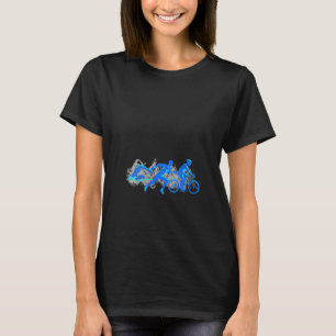 Womens Endurance Sport Triathlete Triathlon T-Shirt