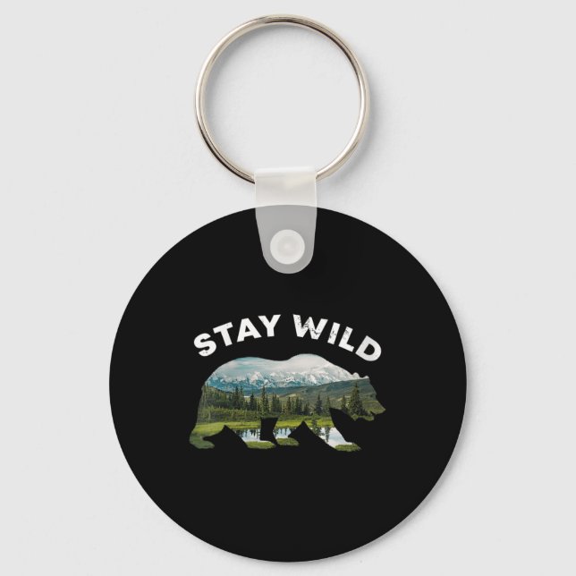 Womens Environmental Protection Climate Keychain (Front)