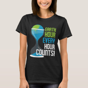 Womens Every Hour Counts Environmental Protection T-Shirt