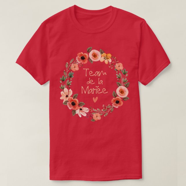 Womens EVJF Personalised Team Bride Bride Crown Te T-Shirt (Design Front)