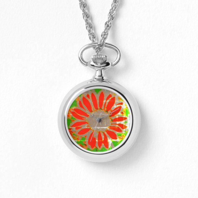 WOMEN'S EWATCH NECKLACE  ART&DESIGN STYLES (Front)