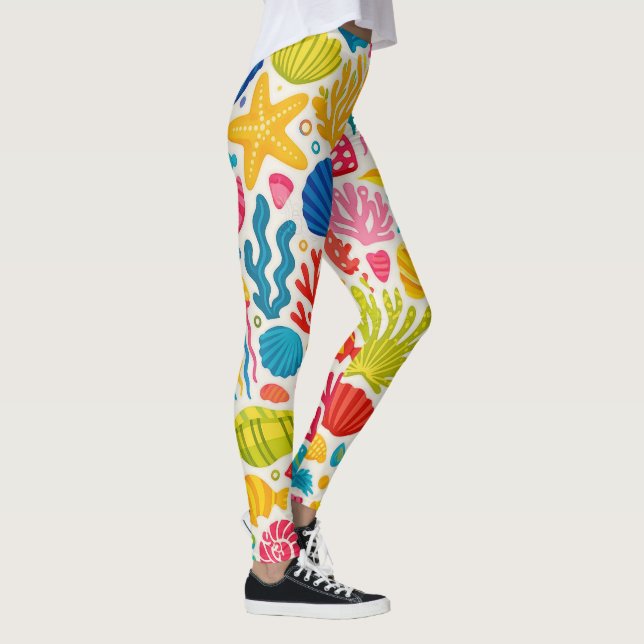 Women's Exercise Leggings (Right)