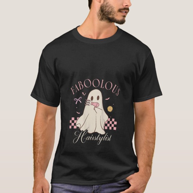 Womens Faboolous Hairstylist Coquette Cosmetologis T-Shirt (Front)