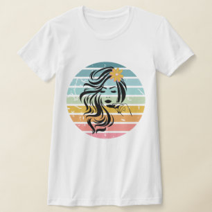 Women's face t-shirt