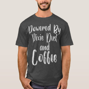 Womens Fairy Coffee LoverPowered By Piie Dust And T-Shirt
