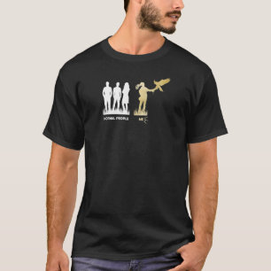 Womens Falconry Ornithology Birder Falconer Normal T-Shirt