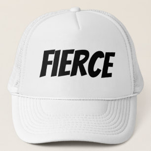 Women's Fashion Novelty FIERCE Trucker Hat