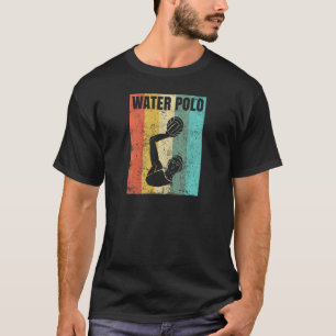 Womens Female Water Polo Player Vintage Ball Coach
