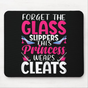 Womens Field Hockey Girl Quote - Field Hockey Trai Mouse Pad