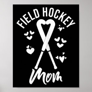 Womens Field Hockey Mom _2 Poster