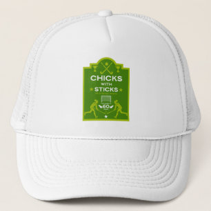 Women's Field Hockey Sports Trucker Hat