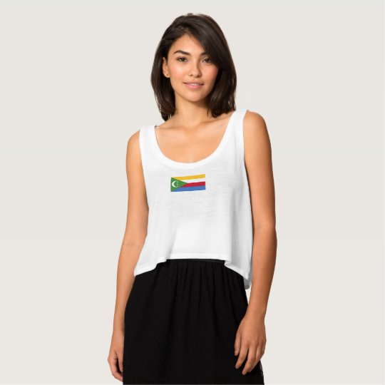 Womens Flag of Comoros Tank Top