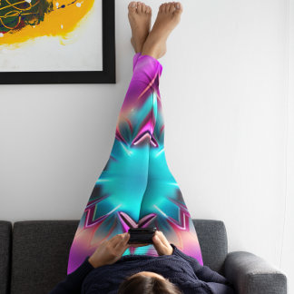 Women's Floral "Bright Lights" Legging