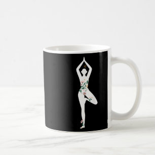 Womens Flower Lover Meditation Yoga Ckprint Coffee Mug