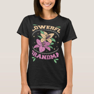 Womens Flowerful grandma T-Shirt