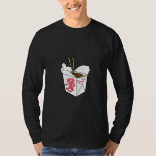 Womens  Food Chinese Take Out Box T-Shirt