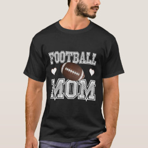 Womens Football Shirt For Moms-football Mom -love