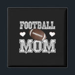 Womens Football Shirt For Moms-football Mom -love  Magnet<br><div class="desc">Womens Football Shirt For Moms-football Mom -love My Boys Tee</div>