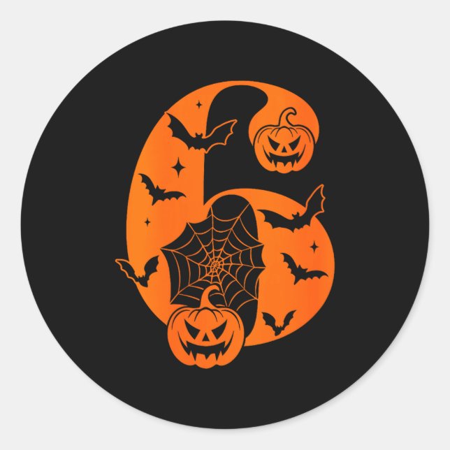 Womens Fun Six Seven 6 7 Meme Design Couples Hallo Classic Round Sticker (Front)