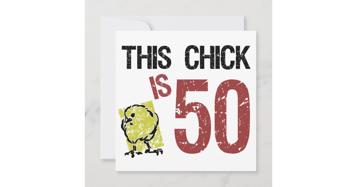 Womens Funny 50th Birthday Card Zazzle