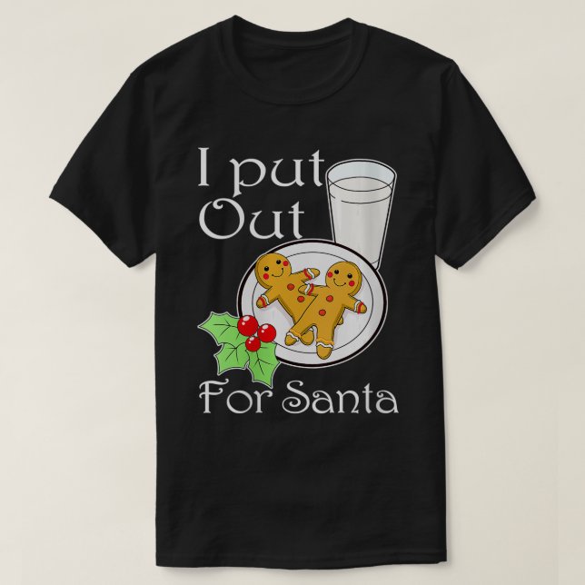 Womens Funny Adult Humour Christmas Gift Holiday I T-Shirt (Design Front)