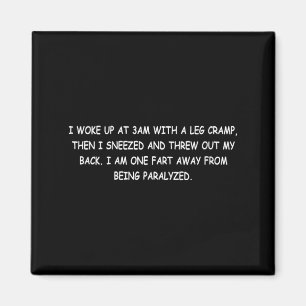 Womens Funny Adult Humour Sarcastic Quote V-Neck Magnet