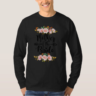 Womens Funny Bridal Shower Party Mother Of The Bri T-Shirt