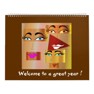 Women's funny calendar