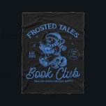 Womens Funny Christmas Snowman Frosted Tales Book  Fleece Blanket<br><div class="desc">Womens Funny Christmas Snowman Frosted Tales Book Club V-neck</div>