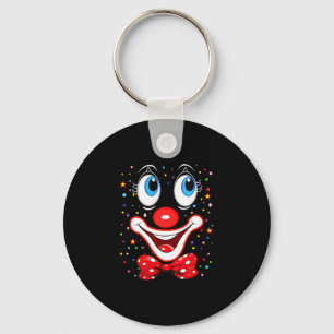 Women's funny clown costumes for children carnival keychain