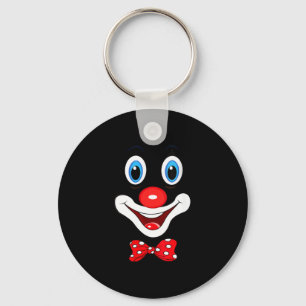 Women's funny clown costumes for children carnival keychain
