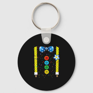 Women's funny clown costumes for children carnival keychain