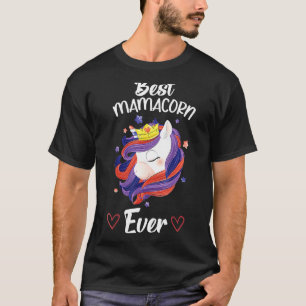 Womens Funny Costume Unicorn Mom Mother's Day Mama T-Shirt