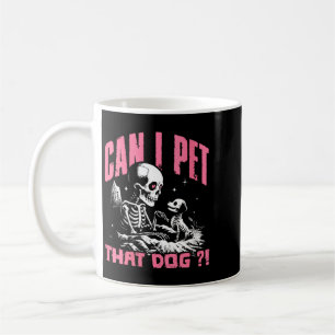 Womens Funny Dog Lover Funny Skeleton Dog Lover Coffee Mug
